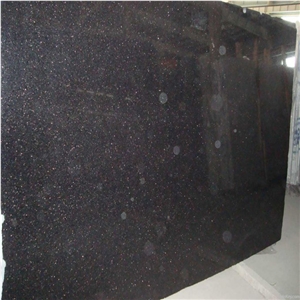 Black Galaxy Granite Slabs Polished