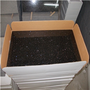 Black Galaxy Granite Slabs Polished