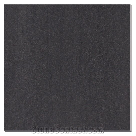 Black Honed Artificial Stone Granite Look Ceramic Tiles