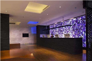 Brazil Amethyst Polished Semiprecious Stone Slabs