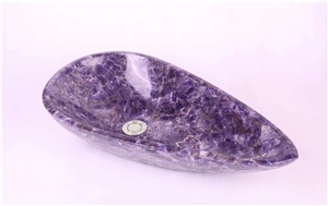 Brazil Amethyst Semiprecious Stone Wash Basins