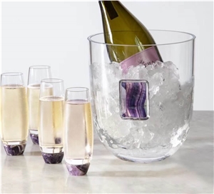 Brazil Amethyst Semiprecious Stone Wash Basins