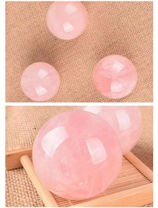 Brazil Pink Crystal Polished Handcraft Gifts