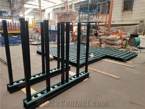 China Customized Quartz Slab Racks A-Frames