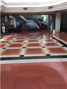 China Red Granite  Tiles Polished Floor Covering
