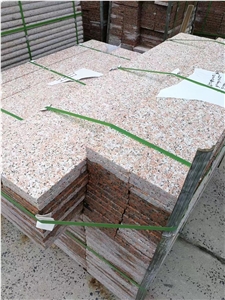 Chinese Maple Red Granite Slabs -Polished
