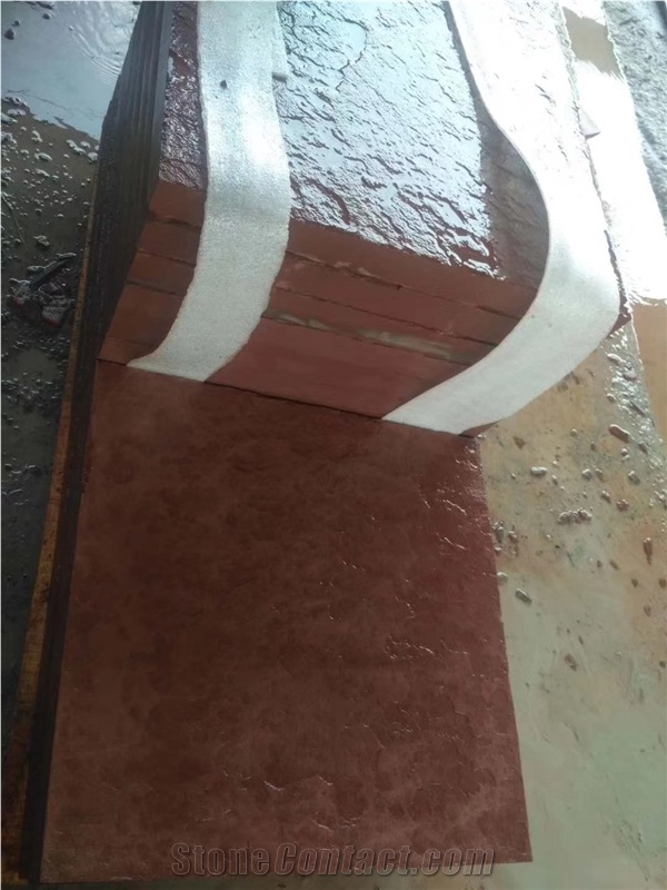 Chinese Red Sandstone Flamed Floor Covering Tiles