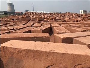 Chinese Sichuan Purple Sandstone Rocks & Blocks