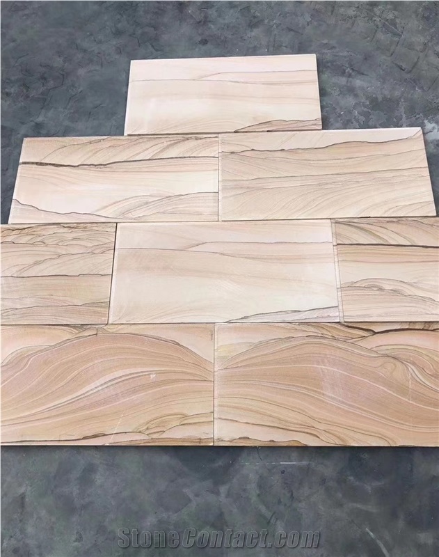 Chinese Yellow or Buff Sandstone Blocks & Rocks