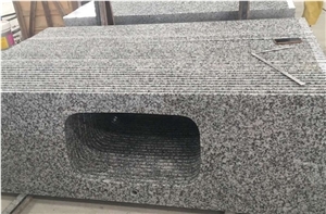 G439 A White Flower Granite Polished Vanity Tops
