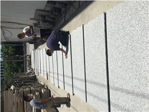 High Quliaty G623 Grey Granite Slabs - Polished