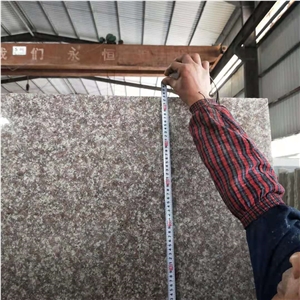 G687 China Luoyuan Red Granite Polished Big Slabs