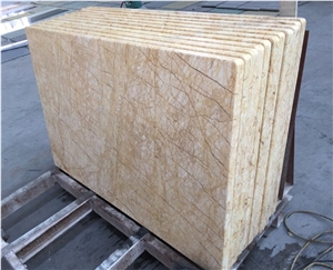 Greece Golden Spider Marble Gold Polished Big Slab
