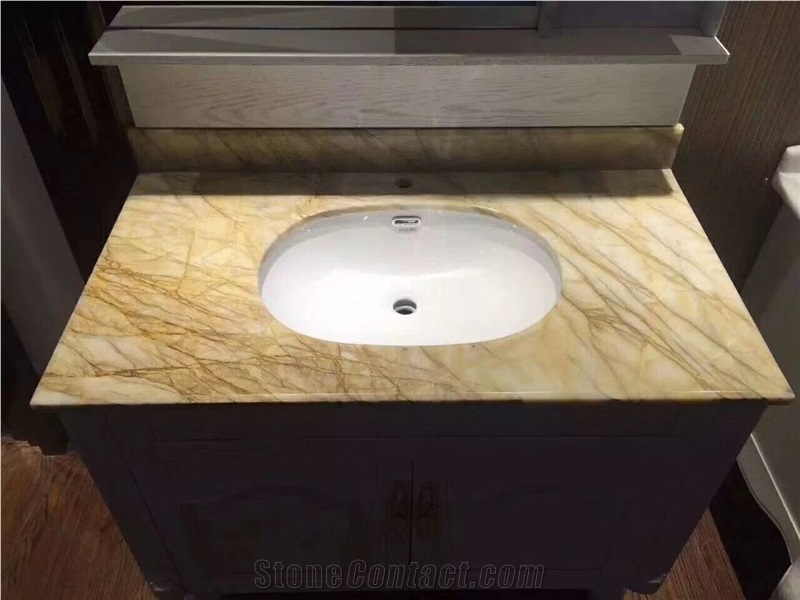 Greece Golden Spider Marble Gold Polished Big Slab
