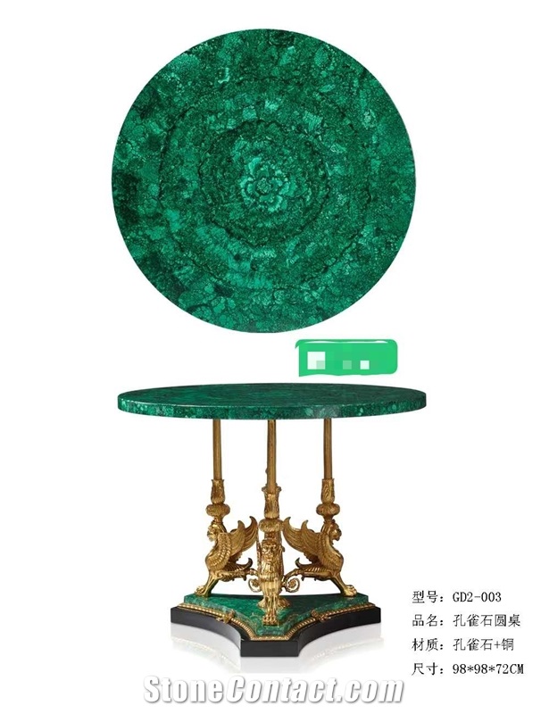 Green Agate Semiprecious Stone Polished Worktops