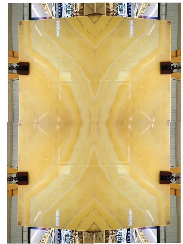 Honey Onyx Polished Big Slabs & Wall Cladding