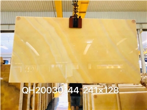 Honey Onyx Polished Big Slabs & Wall Cladding