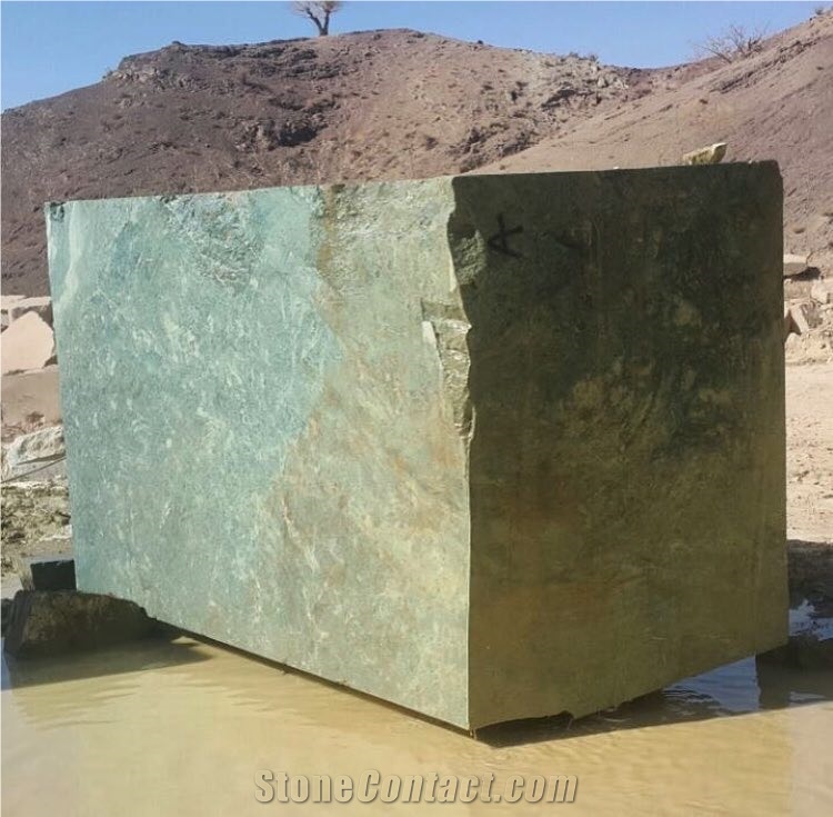 Iran Montage Green Granite Polished Floor Tiles