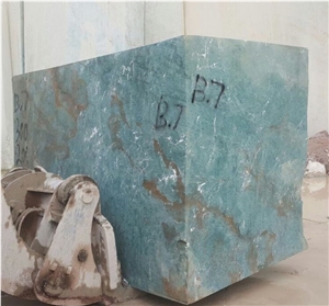 Iran Montage Green Granite Quarry Blocks