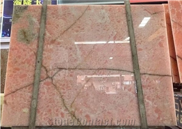 Italy Onice Rosa Pink Onyx Slabs