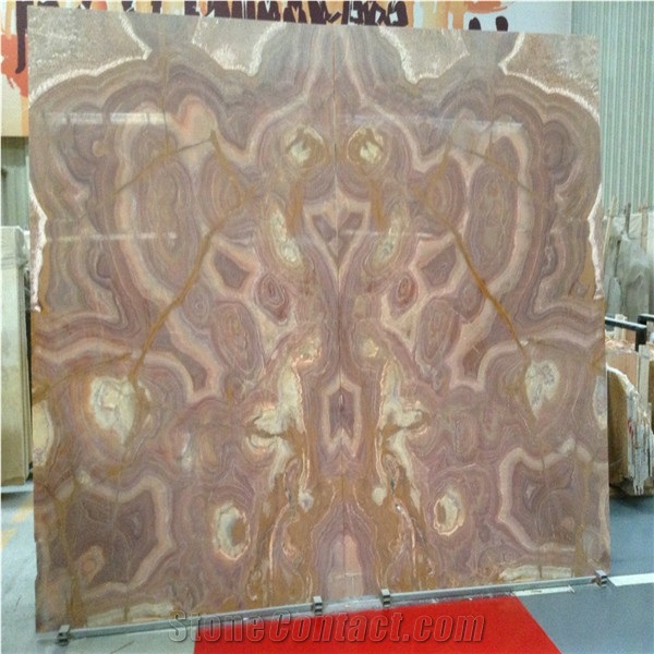 Pakistan Tiger Onyx Slabs Gold  Wall Cladding