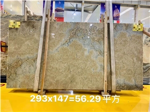 Pakistan Tiger Onyx Yellow Polished Big Slabs