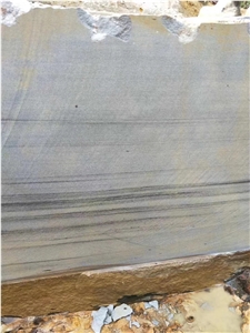 Sichuan Grey Wood Grain Sandstone Blocks & Rocks