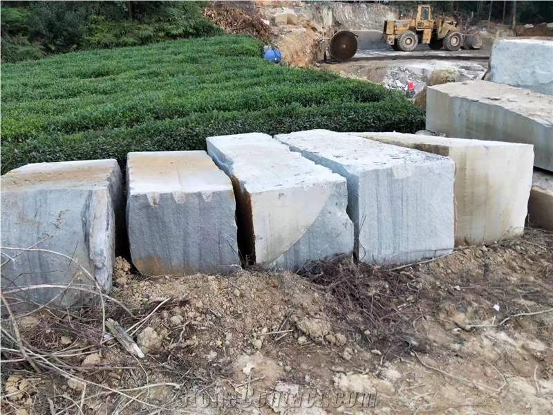 Sichuan Grey Wood Grain Sandstone Blocks & Rocks