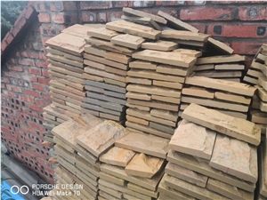 Sichuan Multicolor Sandstone Split Wall Covering
