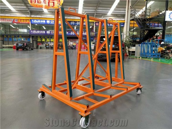 Slab A-Frame Transport Racks Display Stand Rack