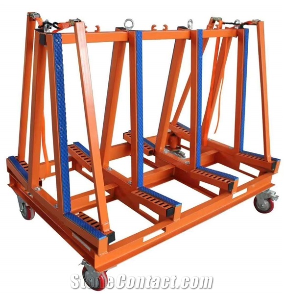 Slab A-Frame Transport Racks Display Stand Rack