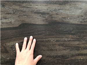 Sri Lanka Brown Fantasy Granite Polished Big Slabs