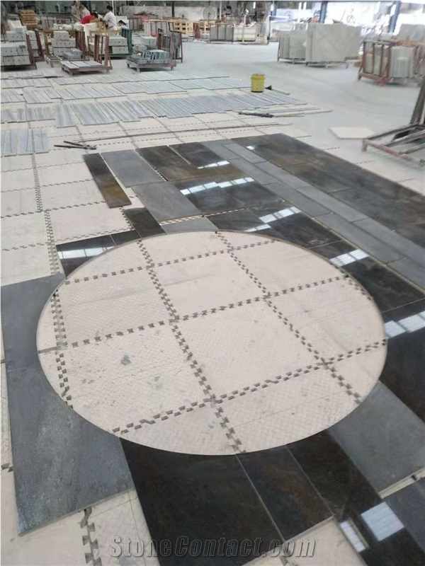 Sri Lanka Brown Granite Tiles Polished Floor Covering