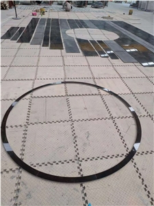 Sri Lanka Brown Granite Tiles Polished Floor Covering