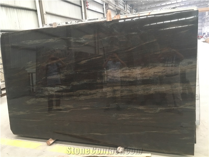 Sri Lanka Brown Granite Slabs Polished Wall Covering