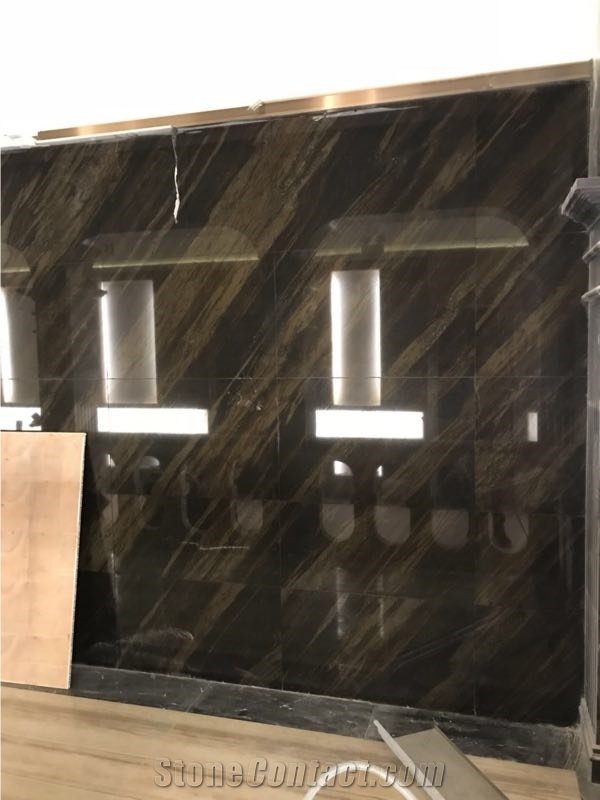 Sri Lanka Brown Granite Slabs Polished Wall Covering