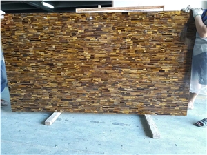 Tiger Eye Gold Polished Semiprecious Stone Slabs