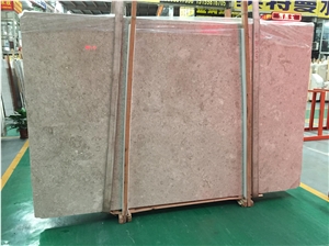 Turkey Deset Rose Marble Slabs Beige Polished
