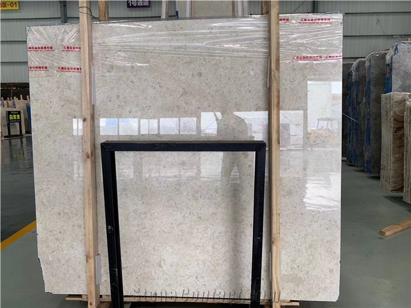 Turkey Deset Rose Marble Slabs Beige Polished