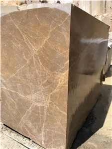 Turkey Light Emperador Beige Marble Rocks & Blocks