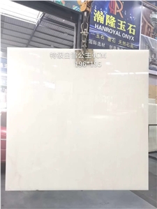 White Onyx Polished Big Slabs & Wall Cladding