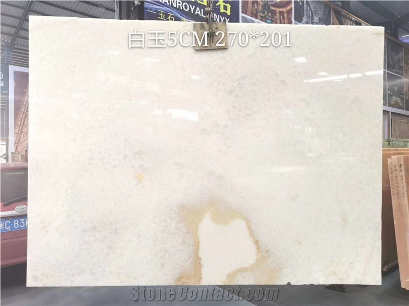 White Onyx Polished Big Slabs & Wall Cladding