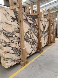 Calacatta Rose, Estremoz Viola Marble Slabs
