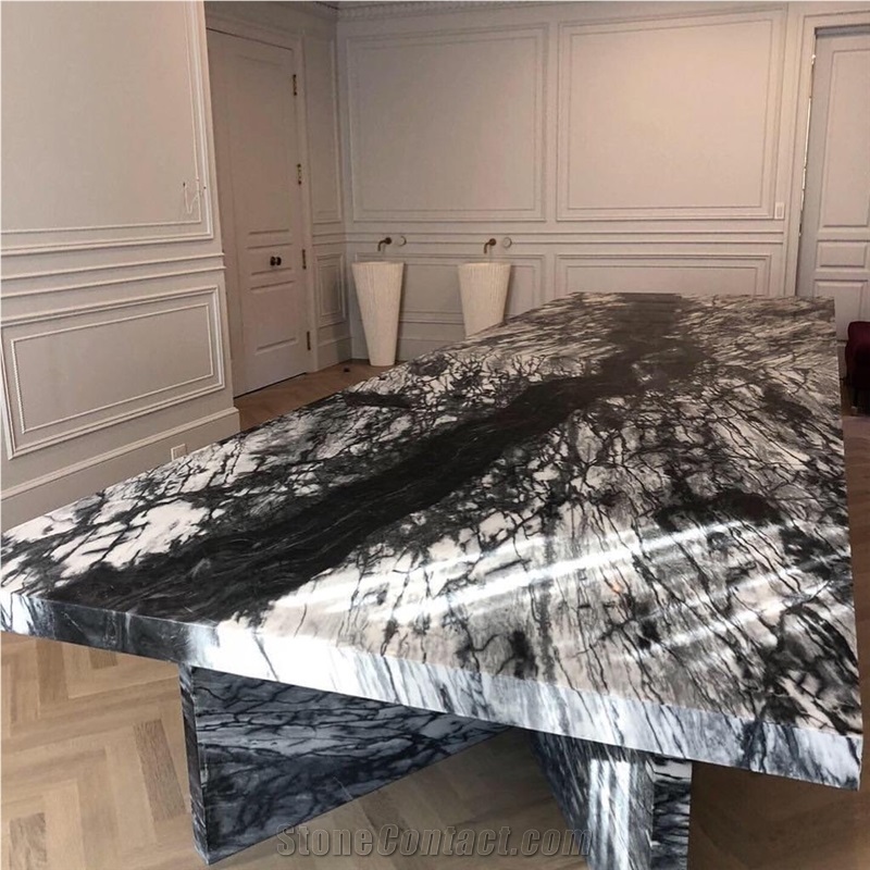 Black Sparrow Marble Slabs
