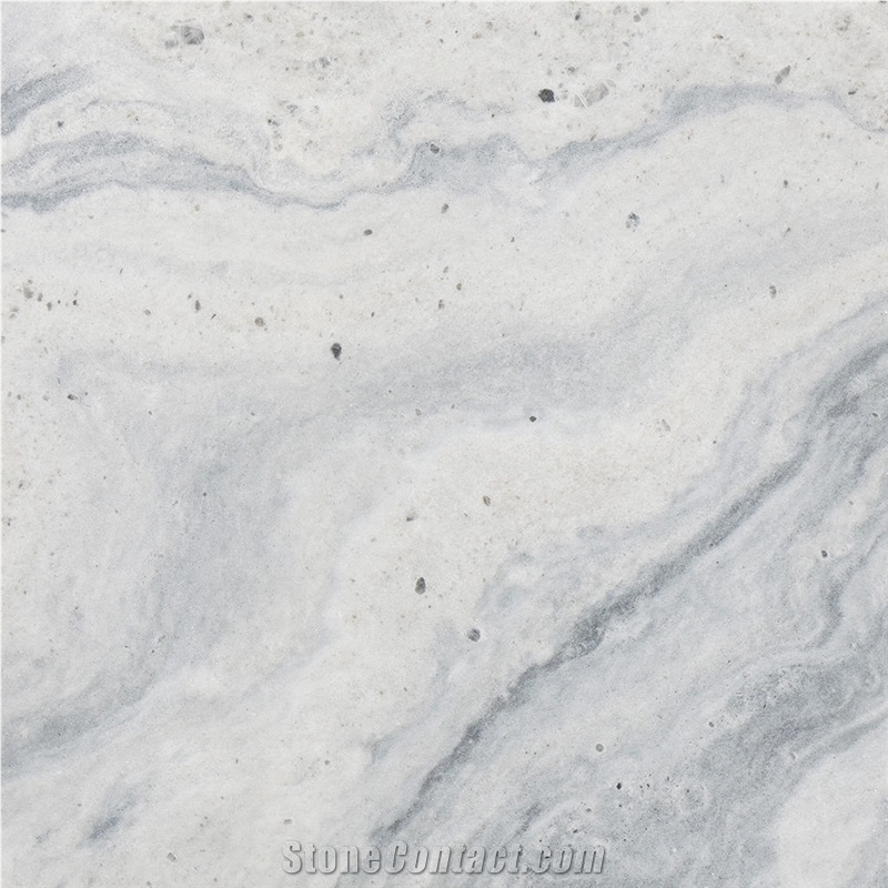 Blue Storm Marble Tiles, Booktmatched Slabs