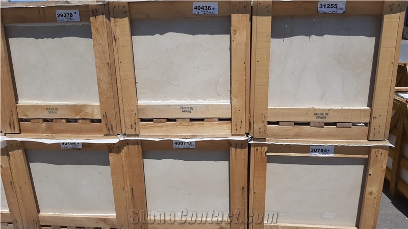Crema Marfil Tiles, Cream Marfil 60x60x2 cm