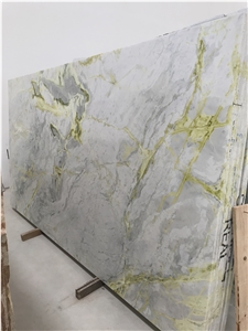 Luminous Marble, Angolan Green Luminus Marble Slabs