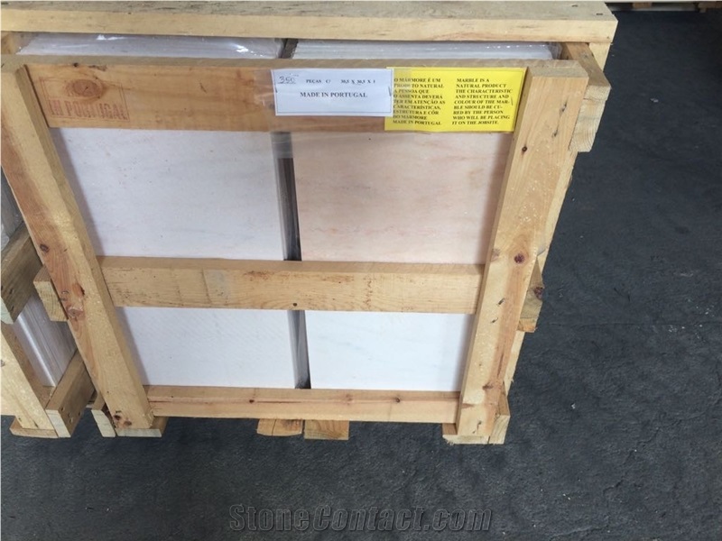 Salmon Rosa Portugal Marble Tiles, Pink Marble 30.5x30.5x1 cm