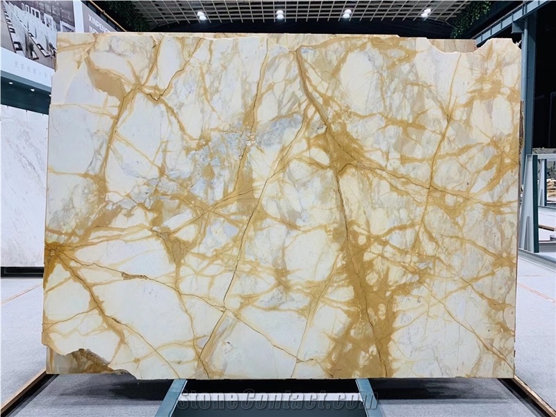 Siena Gold Marble Slabs &Tiles,Yellow Marble