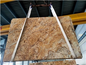 Solarius Gold Granite Slabs &Tiles